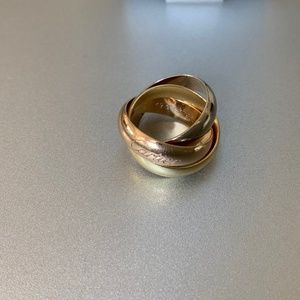 Cartier 18k Trinity Ring Large Model size 49